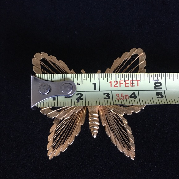 Vintage MONET Butterfly Brooch Pin - Picture 8 of 8